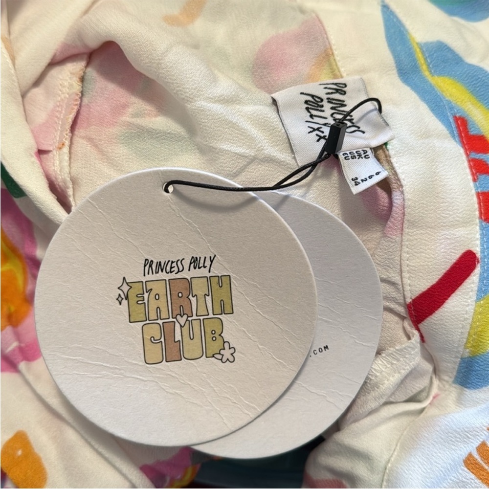 Princess Polly Multicolor Graphic Shirt - Picture 5 of 5